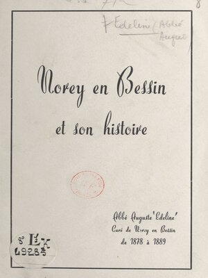 cover image of Norey-en-Bessin et son histoire